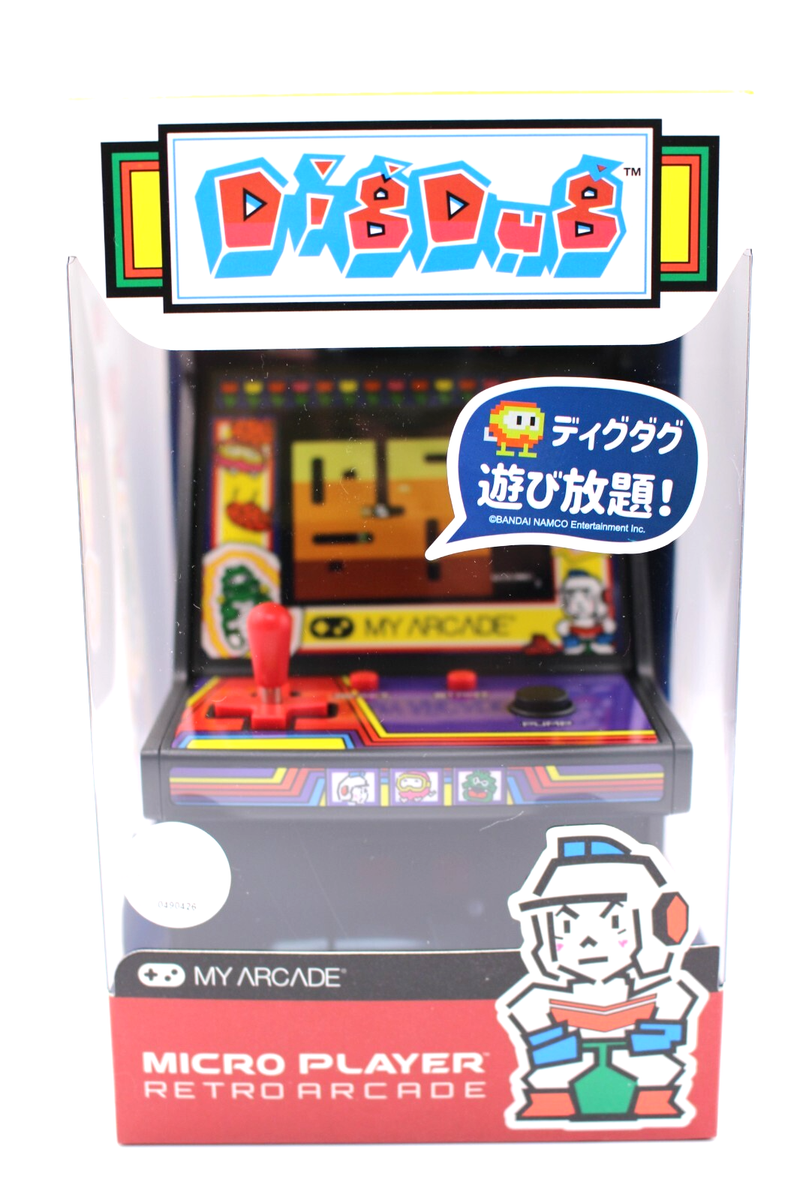 BANDAI NAMCO Arcade game mini Retro Arcade Dig dug 20 x 13.3 x