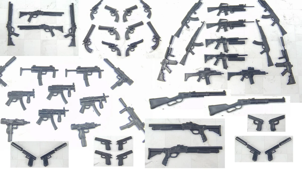 Custom Pick 1 12 Scale Weapons Guns Collection 6
