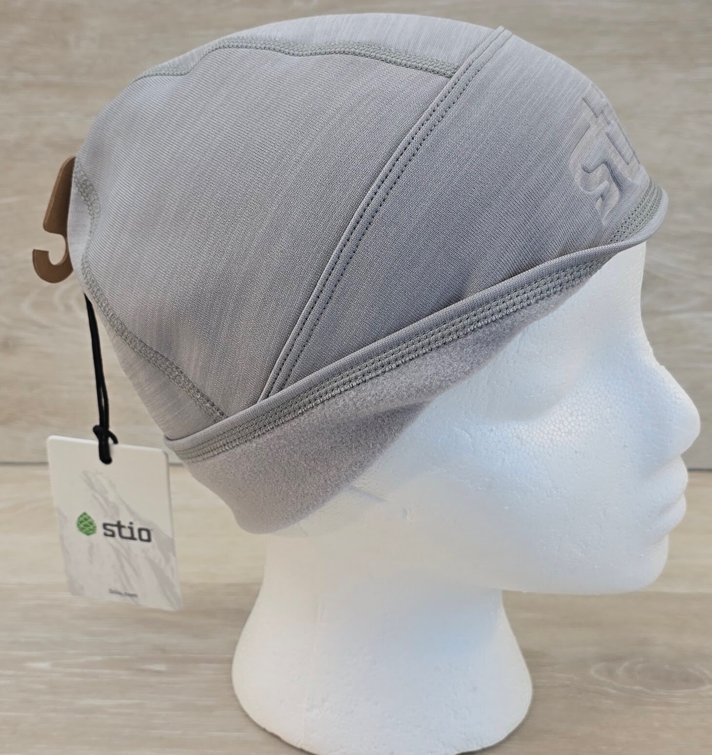 Stio Unisex Glide Power Stretch Beanie Alloy Heather One Size NWT NEW