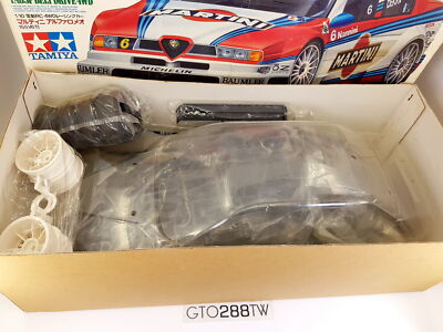 Tamiya 1/10 R/C Martini Alfa Romeo 155 V6 TI TA03F Chassis(Radio
