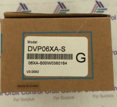 DELTA DVP06XA-S POWER INPUT 24Vdc 2W