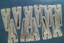 Hillman Blank Keys LOT OF 11  (50027) FS