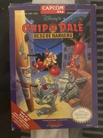 Nintendo NES - 1990 - Chip 'n Dale Rescue Rangers - Capcom - Complete in Box CIB