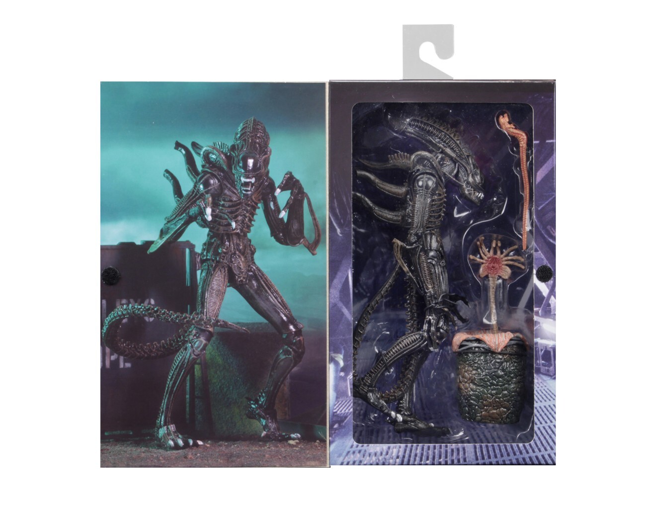 NECA ALIENS 1986 ALIEN WARRIOR Brown ULTIMATE 9"" ACTION FIGURE EGG CHEST BURSTER