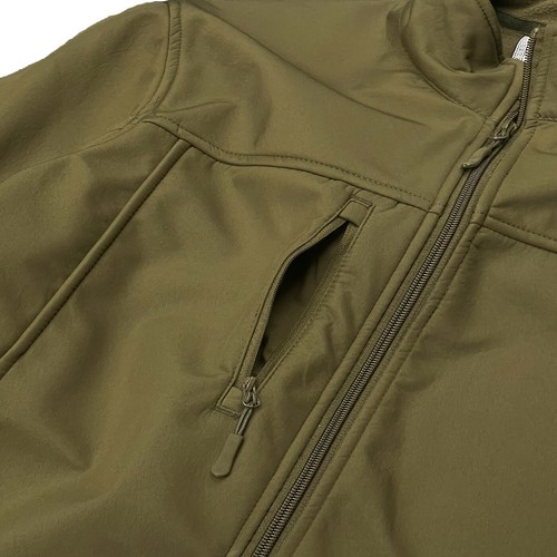 Abrigo Chaqueta para Hombre Impermeable Táctico Carcasa Suave Hombre Ejército Rompevientos Exterior - Imagen 12 de 19