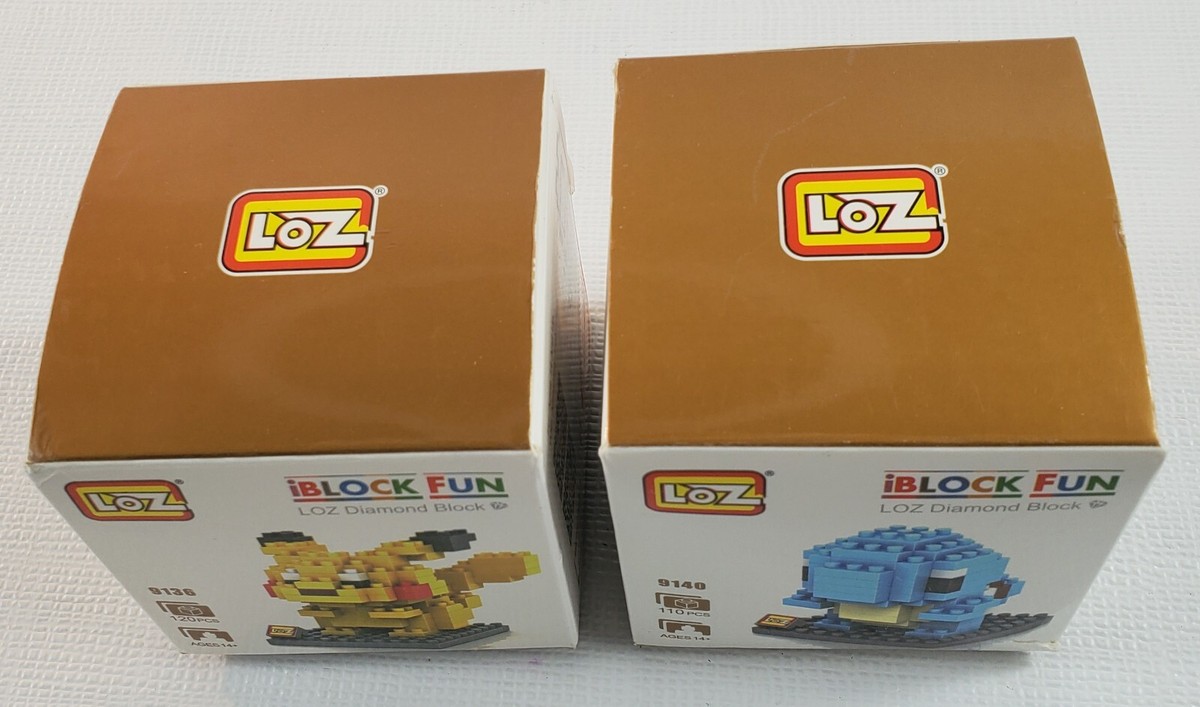 LOZ Diamond Mini Blocks Pokemon Series Pikachu 9136 120pcs