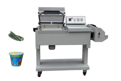 Gift Fast Food Box Plastic Film Cutting Heat Shrink Wrapping Machine