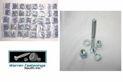 4525 Piece Assortment Grade 5 Bolt, Nut, Flat & Lock Washer & Nylon Lock Nuts