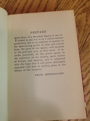 The Story Of A Hundred Operas By Felix Mendelsohn, 1940 - Picture 5 of 7