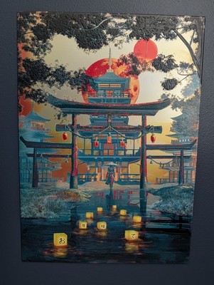 Displate Limited Edition - The Forbidden Temple (1/1500)