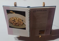 Cookbook Holder/ Book Stand Adjustable Beechwood (Cook Book Not Included)