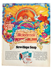 Vtg Clearasil Soap Print Ad 1960s Colorful Mo...