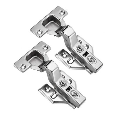 Luokim 4 Pack 2 Pairs Frameless Soft Close Inset Cabinet 4 Pieces, 