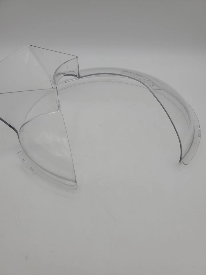 Миксер кухонный вспомогательный прозрачный защита от брызг крышка наливной щит миксер чаша носик 9 дюймов - Изображение 3 из 4