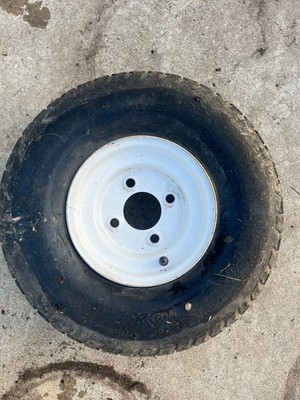 OEM Toro Z 4235 TimeCutter Zero Turn Rear Wheel Rim & Tire 18x7.50-8 4-Lug