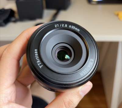 TTArtisan AF 27mm f/2.8 Lens for Fujifilm X Mount, with 39mm UV Filter