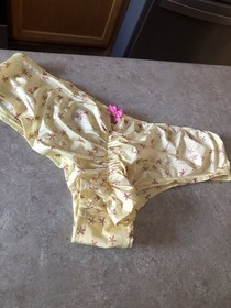 Womens Victorias Secret Sexy Little Things Ruched Panties Size L NEW NWOT 2009