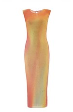 Self-Portrait Self-Portrait Embellished Sleeveless Dress Ombré Mesh Size 10 UK