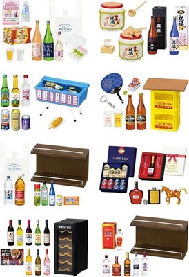 RE-MENT Petit Sample Series JUJIMARU LIQUOR STORE 2 Full Complete 8pcs Set BOX