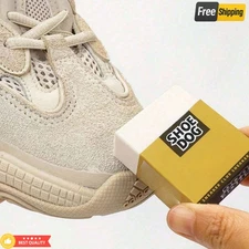 1PCS Sneakers Shoes Stain Eraser Detergent Clean Suede Leather Rubber Cleaner US