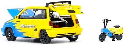 Inno64 Spoon Sports Honda Motocompo and City 1/64 die-cast