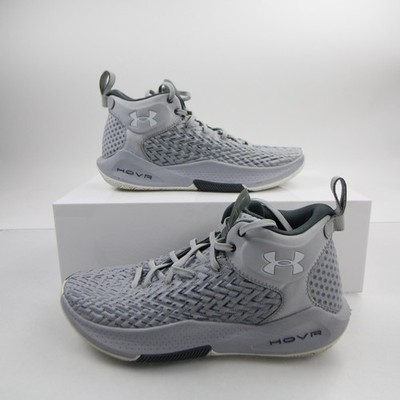 Under Armour Basketball Shoe Men's Gray Used 11.5