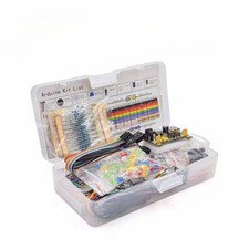 Electronics Prototyping Breadboard Kit for Beginners with Practical Components