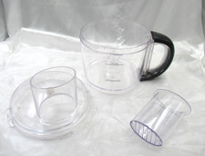 Food Processor Work Bowl PARTS Black Handle L...