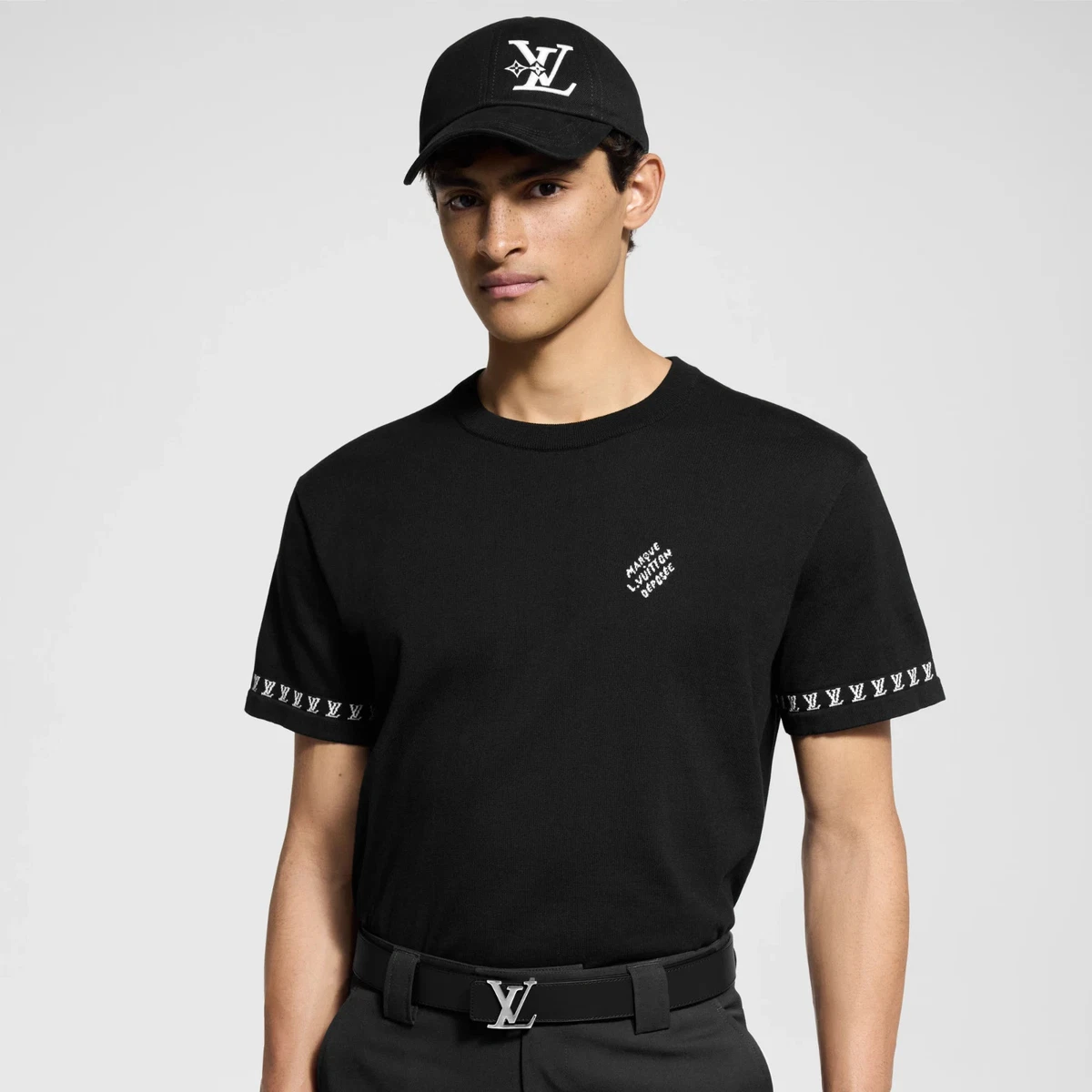 Louis Vuitton Cotton Short Sleeve T-Shirts for Men for sale - eBay