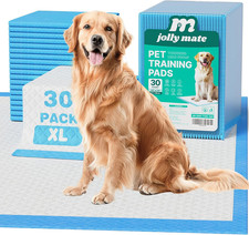 Dog Pee Pads Extra Large 28x34 Inch, 30 Pack Super Absorbent Puppy Pads