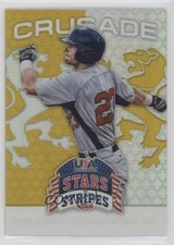 2015 Panini Stars and Stripes Crusade Gold 17/25 Nick Banks Nicholas #77 0s3