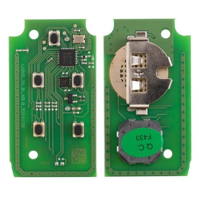 Lonsdor Smart Key PCB for JLR 2018-2021 433MHz For RKE/PKE Smart Emergency Start
