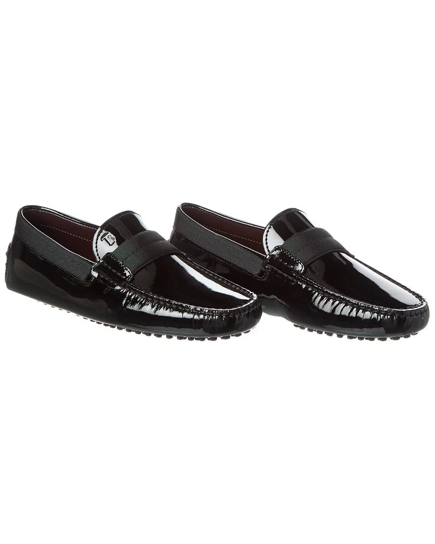 TOD’S Mocassino Tods Gommino Patent (autentico pre amato) donna nero 5