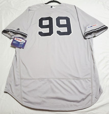 Authentic Majestic 52 2XL NEW YORK YANKEES AARON JUDGE FLEX BASE Jersey