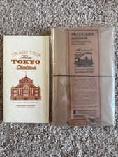 Traveler's Notebook Starter Kit Tokyo Station Limited Edition Brown  Refill