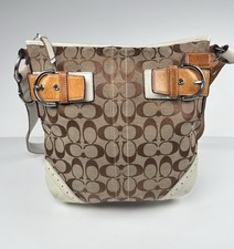 COACH shoulder bag logo pattern 19a