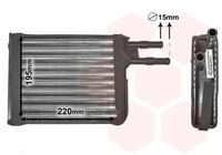 Van Wezel 09006128 WäRmetauscher, Innenraumheizung FüR CitroËN