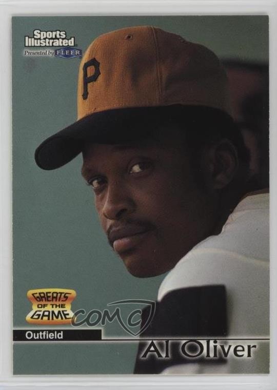 1999 Fleer Sports Illustrated Greats of the Game Al Oliver #37 0w7