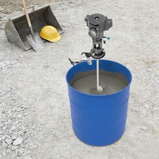 1/2 HP 50 Gallon Pneumatic Mixer Rung Dope Tank 304 Stainless Blade Barrel Type