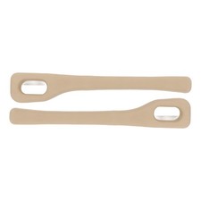 2x Sitzlückenfüller Braun Universal Autositz Lücke Pad EVA-Schaum Beige 41cm