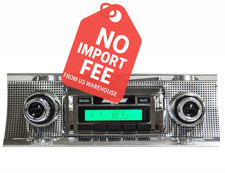 1957 57 Chvy Belair Nomad Usa 230 Amfm Radio Aux Custom Fit Vintage Look