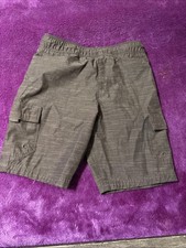 Hurley Boys Grey Cargo Shorts