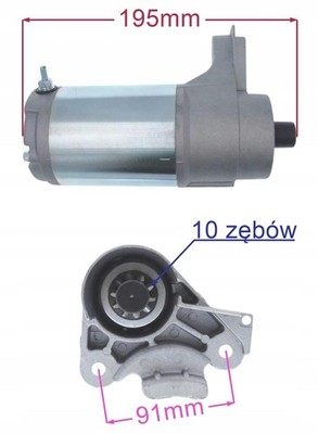 ORIGINAL LONCIN STARTER MOTOR ST400 ST450 ST500 TRE0701 TRE0702 TRE0801 AB 2018
