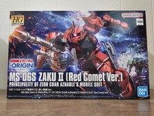 HG - Gundam The Origin - Char's Zaku II Red Comet Ver. New