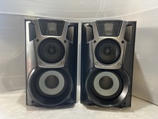 Technics SB-EH600 3 Way Bi-Wire Speakers 160W 6ohm Tested 