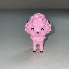 Barbie Extra Fancy Doll 2.25" Pink Pet Poodle Dog Figure