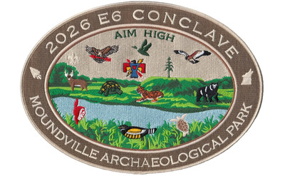 2026 OA Section E6 Conclave 10''x7'' Super Patch - Moundville Aracoma Host Lodge