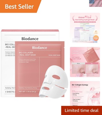 Revitalize Skin with -Collagen Deep Hydration Masks - Safe for Sensitive Skin