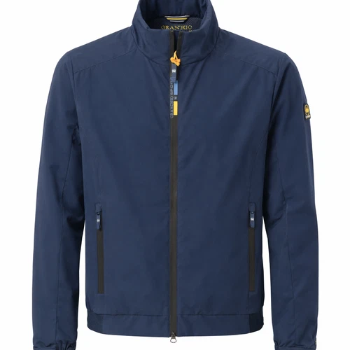 CALVINO Il Crachio Collection Men's Lightweight Jacket With Micronet And Logo - product listing photo