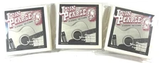 John Pearse Guitar Strings 3 Sets 12 String Phosphor Bronze Wound Light 1400L